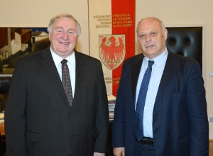 LH Durnwalder mit Ministerpräsident Lambertz