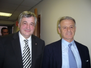 LR Mussner mit Umweltminister Corrado Clini. Foto: DiKOM/Tasser.