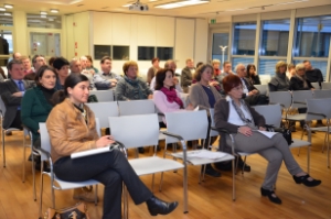 Bürgermeister und Gemeindereferenten bei der Informationsveranstaltung im Sozialressort.