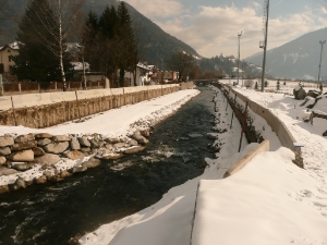 Flussabschnitt, der bereits 2012 verbreitert wurde