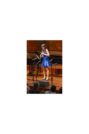 Einblick in die diesjährige Ausgabe des Jugendmusikwettbewerbs "prima la musica", Landeswettbewerb Tirol: im Bild Andrea Götsch.