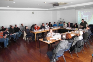 Beim Treffen in Lousada in Portugal