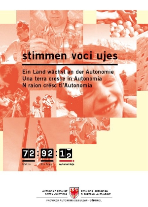 Das DVD-Cover von "stimmen voci ujes"