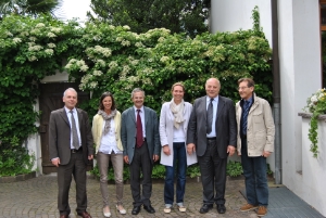 Fachschule Neumarkt begutachtet (v.l.n.r.):