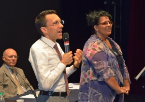 LR Tommasini bei der Eröffnungskonferenz (FOTO:LPA/Arno Pertl)
