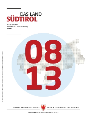 So sieht sie aus: Das Cover der September-Nummer der Zeitschrift "Das Land Südtirol"
