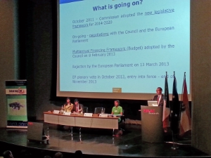 Die öffentliche Debatte über die Zukunft des EU-Programms Interreg IV Italien-Österreich