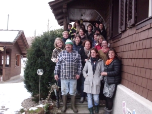Ein Höhepunkt der Ausbildung "Senioren am Bauernhof" war die Studienreise ins Berner Oberland.