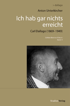 Der Autor, literaturwissenschaftlicher Archivar am Forschungsinstitut Brenner-Archiv der Universität Innsbruck, spricht am 17. Oktober in der Landesbibliothek Teßmann über die von ihm verfasste Biographie.