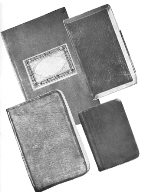 Die Hefte des Schriftstellers Tschechow - im Bild die Originale - stehen im Mittelpunkt des Vortrages im Rahmen des Jahres des Museumsobjektes am 11. Oktober im Kulturzentrum Meran.