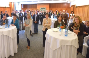 Information und Austausch: Führungskräfte der Landes- und Schulverwaltung bei der elften Ausgabe des "Forum Café".