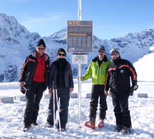 Das höchstgelegene Lawinenübungscamp befindet sich auf 2800 Metern in der Nähe der Madritschhütte in Sulden