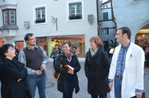LRin Stocker besucht die Peer-Apotheken in Brixen