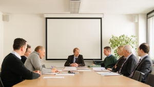 Verwaltungsrat Forst- und Domänenverwaltung (v.li.): Norbert Taferner, stv. Amtsdirektor Werner Noggler, Mario Broll, Vorsitzender Unterweger, Amtsdirektor Schmiedhofer, Rechnungsprüfer Walburga Kemenater, Ferdinand Rainer, Gabriele Vitella.