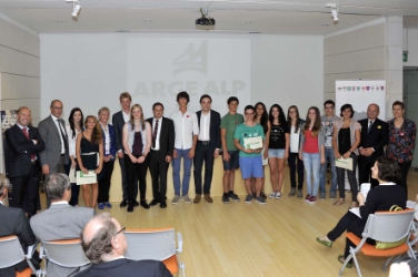 Arge-Alp-Preis 2014: Gruppenbild mit Siegern - Foto: Ufficio stampa Trento