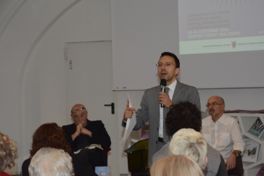 LR Tommasini bei der Eröffnung (Foto: LPA/M.Diquirico)