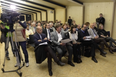 In den Galerien von Piedicastello haben sich heute Museumsleute aus der Euregio über die Kommunikationsaufgaben der Museen im Zusammenhang mit dem 1. Weltkrieg ausgetauscht - Foto: Presseamt Trentino