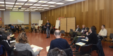 Um Kooperationen im Bildungsbereich ging es beim heutigen Tag der Weiterbildung an der Uni Bozen - Foto: LPA/Alois Mair