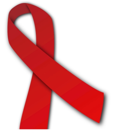 Die rote Schleife ist das internationale Symbol für HIV und Aids, aber auch für die Solidarität mit betroffenen Personen.