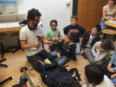 Workshop für Kinder im Naturmuseum (FOTO:LPA/Seehauser)