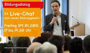 Live-Chat mit Landesrat Philipp Achammer