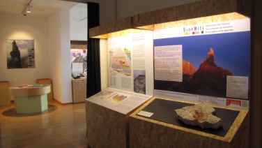 Eine neue Ausstellung zu Saurierfossilien der Dolomiten gibt es im Naturparkhaus Drei Zinnen in Toblach./Foto Ruth Mutschlechner