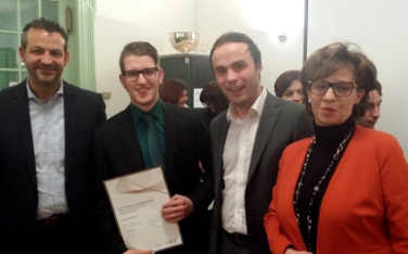 Diplomverleihung an der Landesberufsschule für das Gastgewerbe "Savoy" in Meran