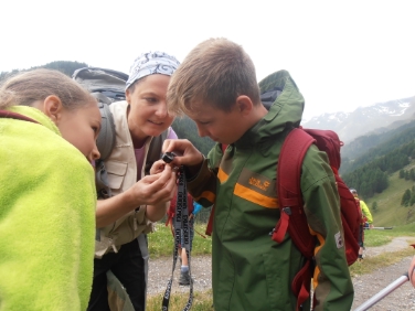 Naturkenntnisse, Überlebenstraining und Orientierung stehen bei den Junior Rangers an oberster Stelle./Foto Landesamt für Naturparke