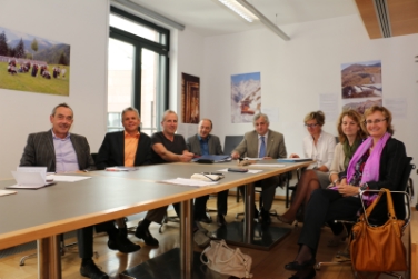 Die Arbeitsgruppe (FOTO: LPA/rc)
