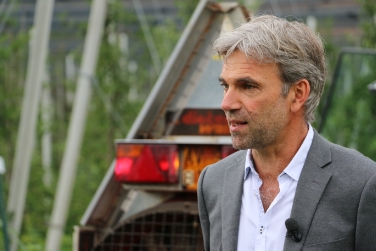 Für Investition in umweltschützende Techniken: Landwirtschaftslandesrat Arnold Schuler.