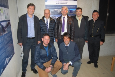 Die Ausstellung „Die Gletscher im Ridnauntal – gestern – heute – morgen“ wurde gestern (24. April) in Ridnaun eröffnet. (Foto: LPA /Bergbauwelt Ridnaun Schneeberg)