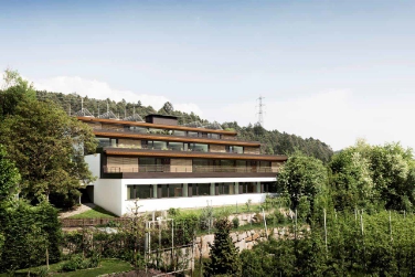 Die Zubauten bestehen aus Massivholz (FOTO: Michael Tribus)