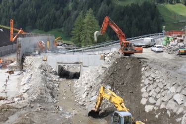 Die neue Lawineneschutzgalerie in Oberlappach (Foto: LPA)