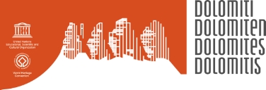 Das Unesco-Dolomiten-Logo (Foto: LPA).