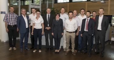 Südtirol-Delegation mit LRin Deeg zu Gast bei nöGIG in Niederösterreich./Foto ecoplus