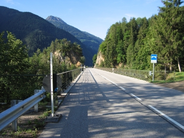 Die Brücke Eschenlohe auf der Landesstraße ins Ultental in St. Pankraz soll saniert werden