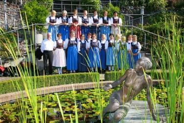 Der "Tag der Chöre" in den Gärten von Schloss Trauttmansdorff (im Bild) hat bereits Tradition. Zum ersten Mal singen an diesem Sonntag, 27. September, Chöre aus dem gesamten Alpenraum.