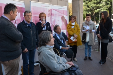 Im Vorfeld des nationalen Tages zum Abbau architektonischer Barrieren hat das Landesamt für Menschen mit Behinderungen eine Sensibilisierungskampagne vorgestellt.