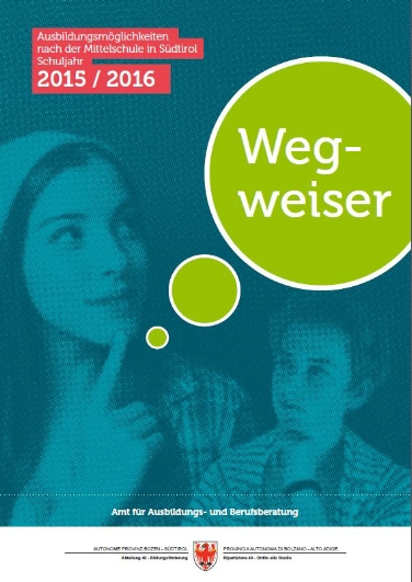 Der Wegweiser enthält alle Informationen zu Lehre sowie Schule und wird jährlich aktualisiert.