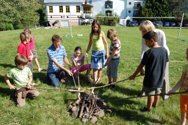 Eindrücke vom Familienerlebnistag 2014. Foto: Fachschule Frankenberg