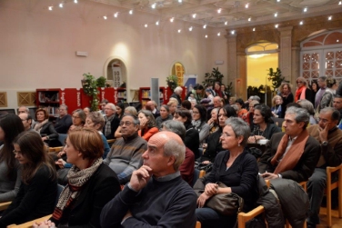 Rund 100 Personen haben an der Feierstunde zum fünfjährigen Bestehen der Sprachpartnerschaften teilgenommen (FOTO: LPA/M.Diquirico)
