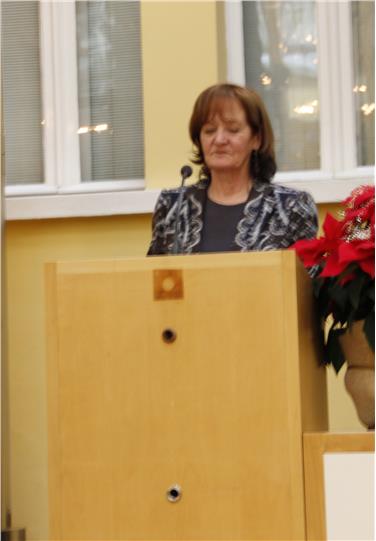 LRin Stocker: "Durch die Förderpreise bekommen wir Informationen über die aktuellen Forschungsthemen im Bereich Chancengleichheit" (FOTO: LPA/ Silvana Amistadi)