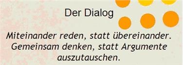 Die Einführung in die Kommunikationsform Dialog wird im Februar in Meran, Bozen und Brixen angeboten.