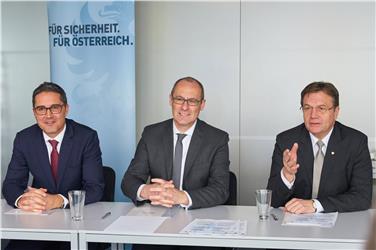 Um das so genannte, von der Regierung in Wien geplante "Grenzmanagement" am Brenner ging es heute in Wien bei einem Treffen der Euregio-Landeshauptleute mit der österreichischen Innenministerin Mikl Leitner - Fotocredit: ©BMI Tuma
