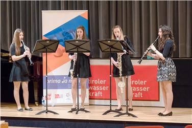 Das Ensemble "The Nonames" von der Musikschule Lana. Foto: Charlie D. Picture Productions