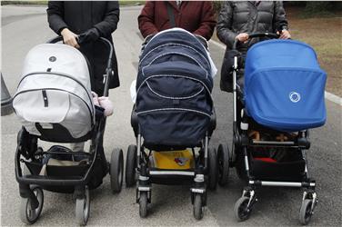 Babies im Kinderwagen: in Südtirol noch ein alltägliches Bild./Foto Renate Mayr