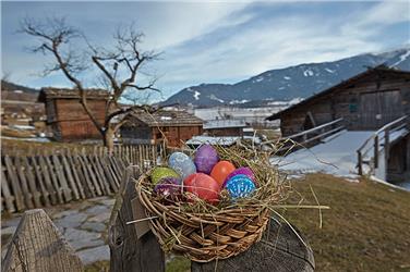 Ostereiersuche für Kinder im Volkskundemuseum in Dietenheim (FOTO: Volkskundemuseum Dietenheim)