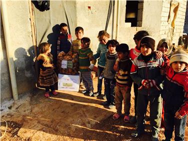 Die Lebensmittelpakete gehen an syrische Familien im Nordwesten des Landes - Foto: LPA