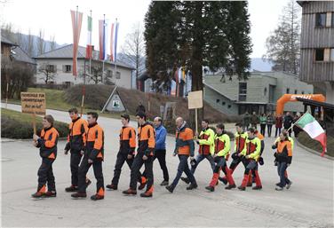 Einzug der Südtiroler Mannschaften
