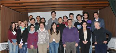 Gruppenfoto vom Mathematik-Workshop „Bottega del matematico“